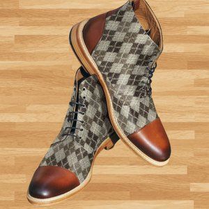 Apricot Cap Toe Jack Boots
